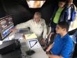 In the GOTA Tent at ARRL Field Day