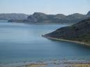 Paul Island is clearly visible from Nain.